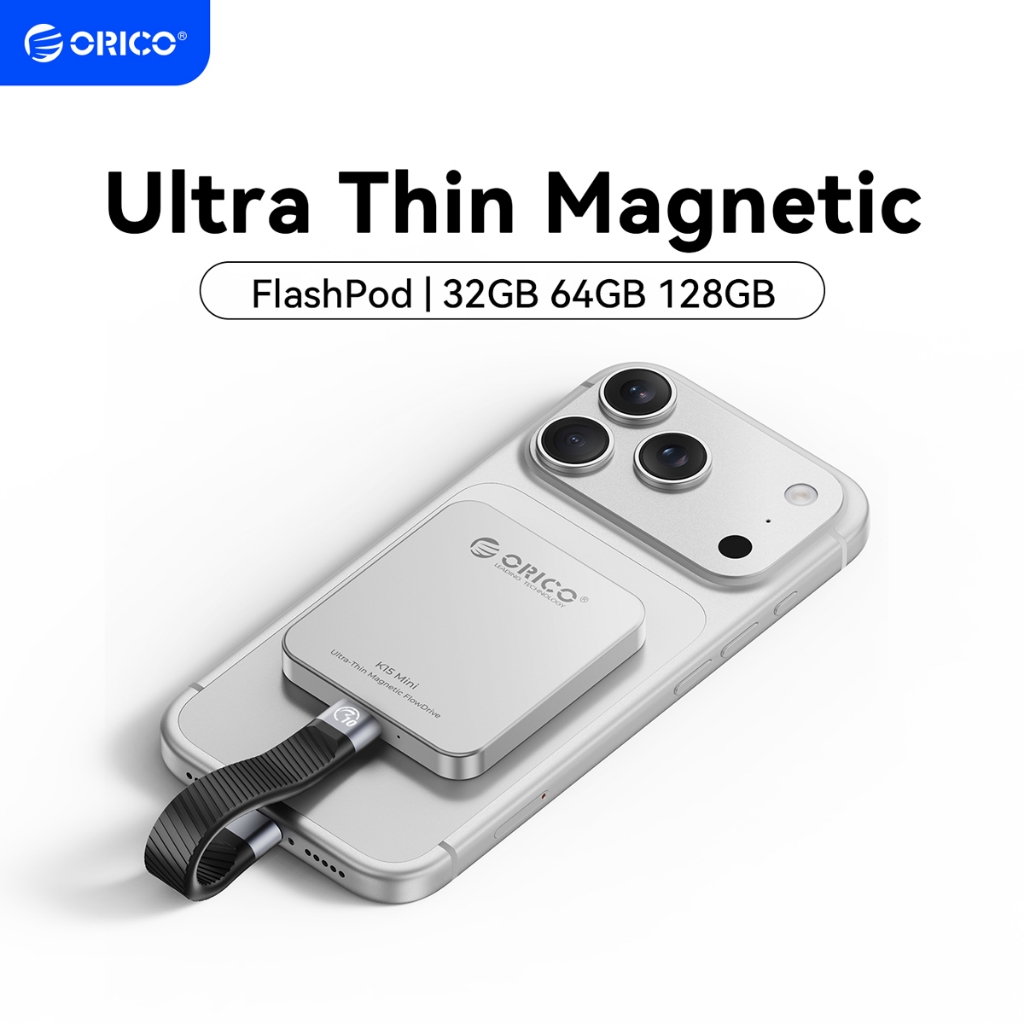 ORICO Magnetic Portable SSD 128GB USB 3.2 SSD Extreme Portable SSD (K15mini)