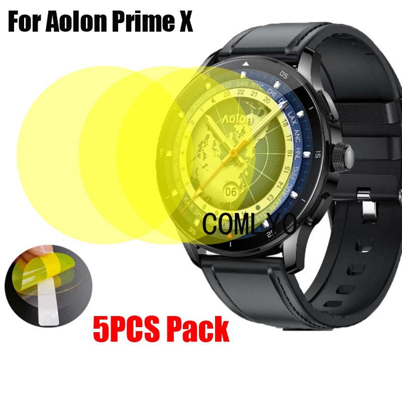 สําหรับ Aolon Prime X ตัวป้องกันหน้าจอนาฬิกาอัจฉริยะ ฝาครอบบางเฉียบ HD ฟิล์ม TPU