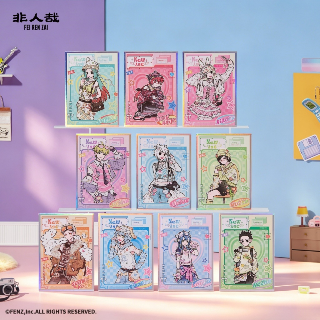 Fenz Official FEI REN ZAI - New Age Series - Shikishi Art Board Blind Box