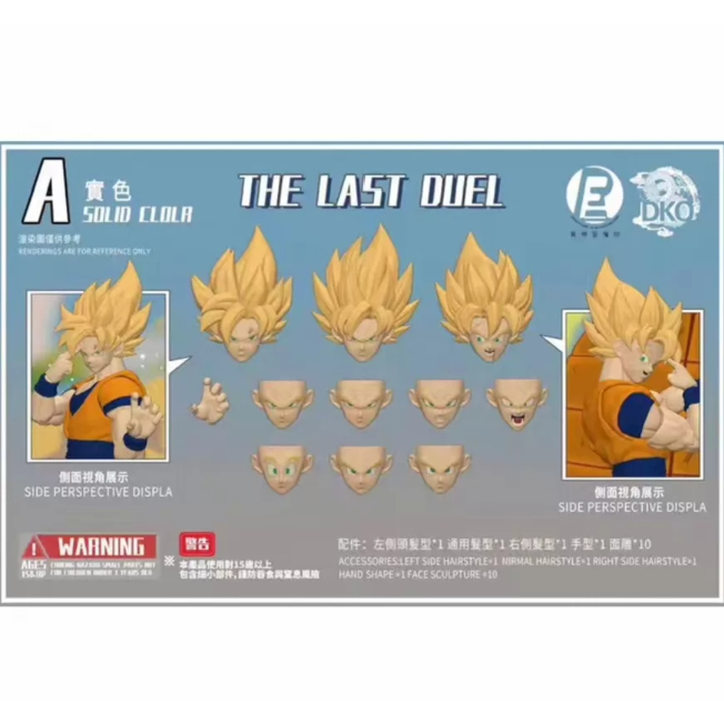 RE&DKO Yaodao Hime Goku Full Power Head Sculpt Accessory Pack