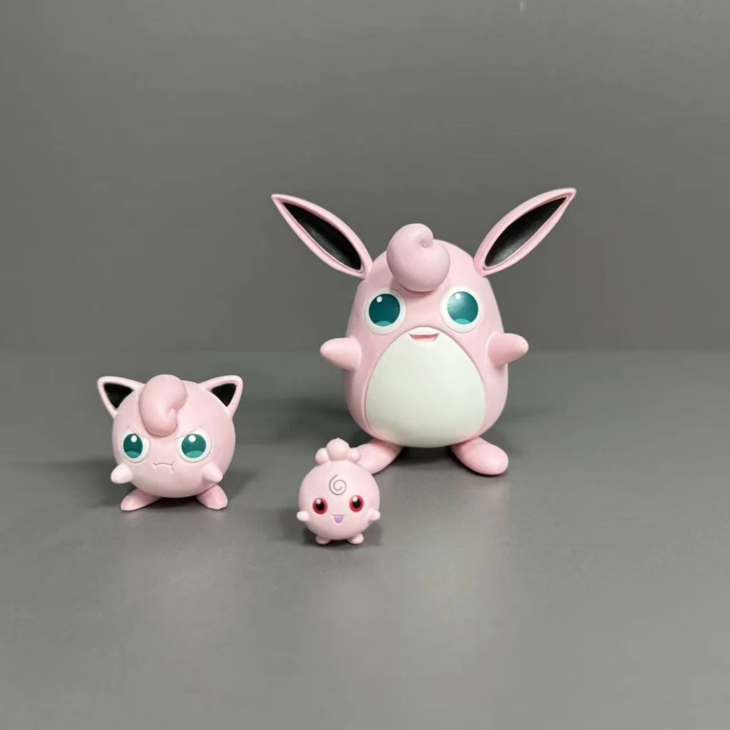 3 ชิ้น Jigglypuff 1/20 รูปโปเกมอน
