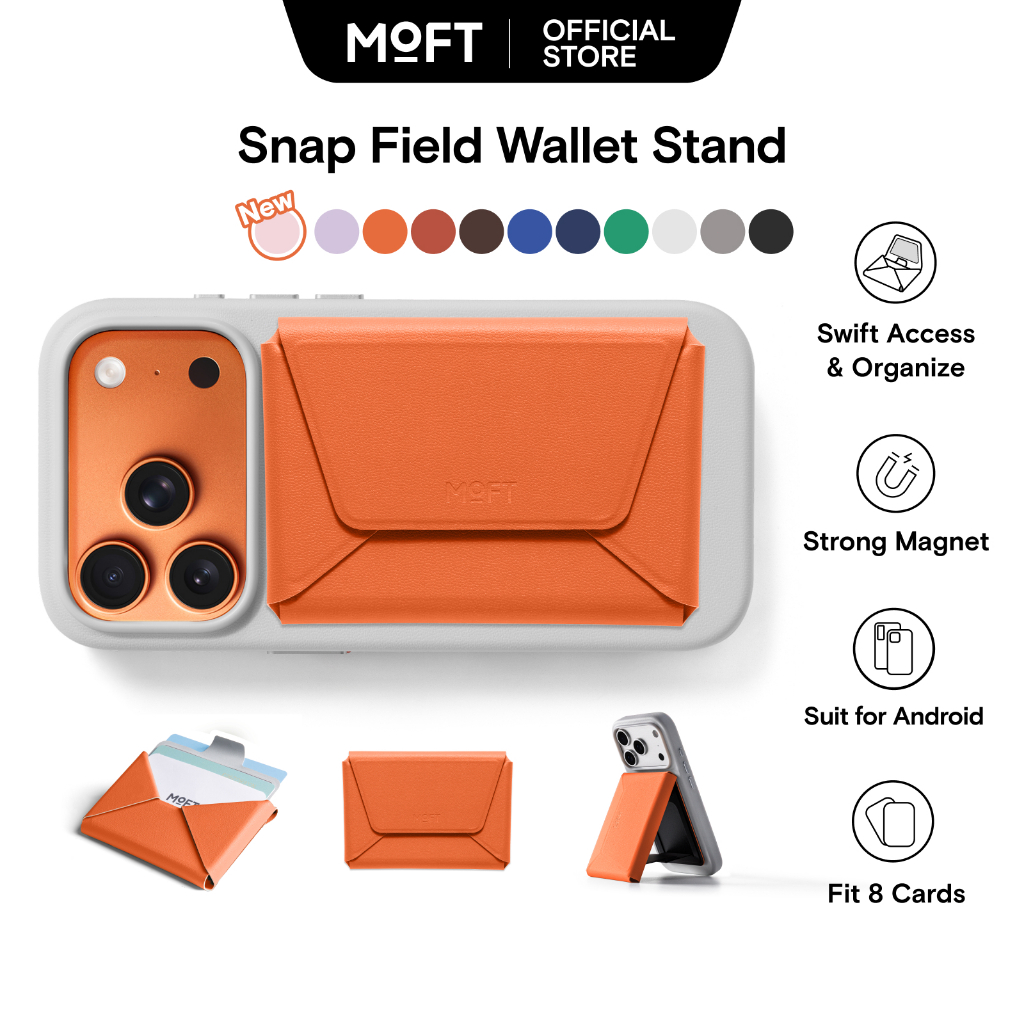 MOFT Snap Field Wallet - กระเป๋าสตางค์พร้อมขาตั้ง