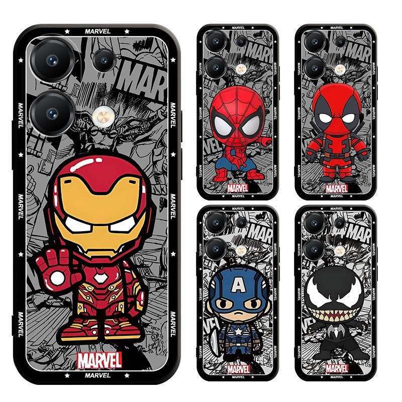 สําหรับ Xiaomi POCO F7 Pro F7 Ultra POCO M7 Pro C75 F6 F6 F5 F5 PRO Super hero ปลอก Soft Case Cover