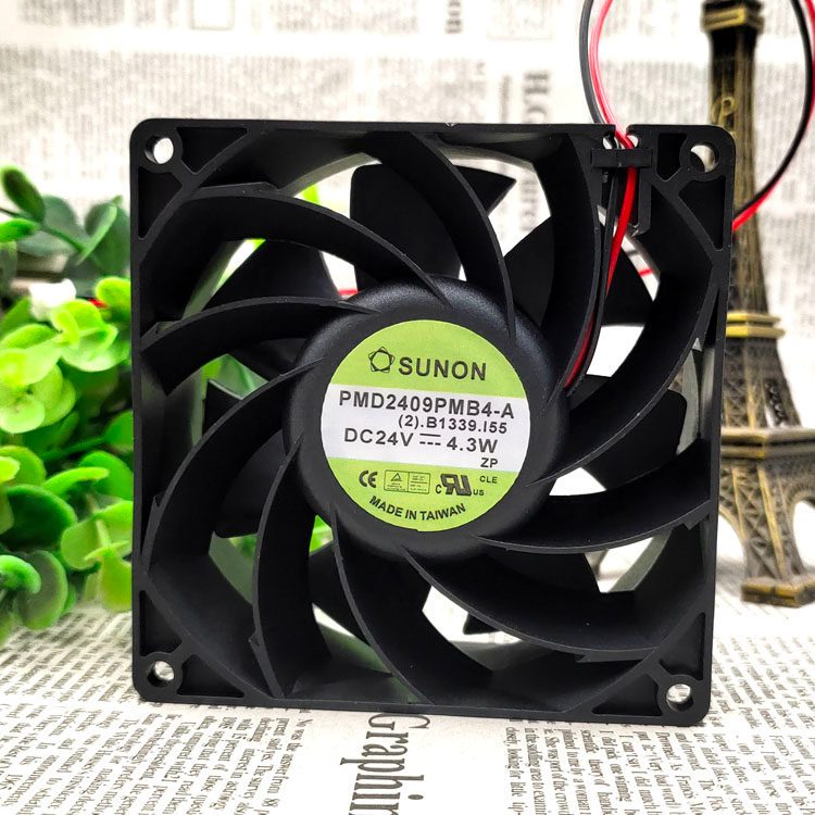 Original Jianzhun SUNON 9 ซม.pmD2409PMB4-A 9038 24V 4.3W 3 W พัดลมระบายความร้อน