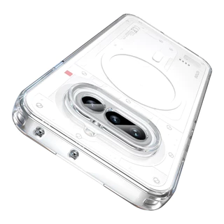 UFLAXE COLO - เคส Nothing Phone 4a - เคสแข็งใสกันเหลืองกันกระแทก เคสโทรศัพท์ป้องกันรอยนิ้วมือปกป้องเต็มรูปแบบ