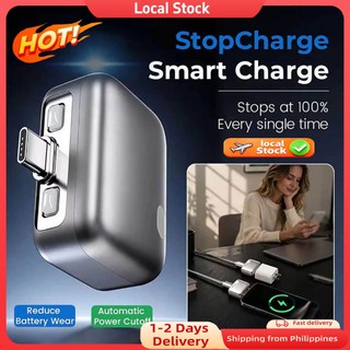 [Local Stock]Type-C 140W Physical-Disconnect Battery Guard Anti-Overcharge Protection Smart Full Charge Self-Cut Type-C Adapter, for Safe Overnight Charging Smart Auto Stop Charging