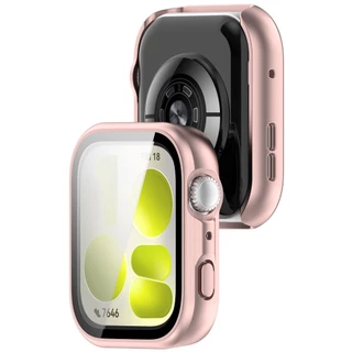 กระจกนิรภัย + สําหรับ Huawei นาฬิกา Fit4 Fit3 Fit5 Pro All-Around Screen Protector Hard PC กันชน SmartWatch สําหรับ Huawei นาฬิกา Fit 3 4 5 Anti-scratch