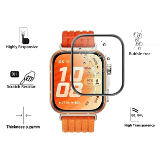 PMMAป้องกันหน้าจอสําหรับHuaweiนาฬิกาFit 2 3 4 5/Fitใหม่/SE/Special Edition/Fit2/Fit3/Fit4/Fit5 Pro nti-Scratchคลุมทั้งหมดฟิล์มหน้าจอป้องกันSmartWatchอุปกรณ์เสริม