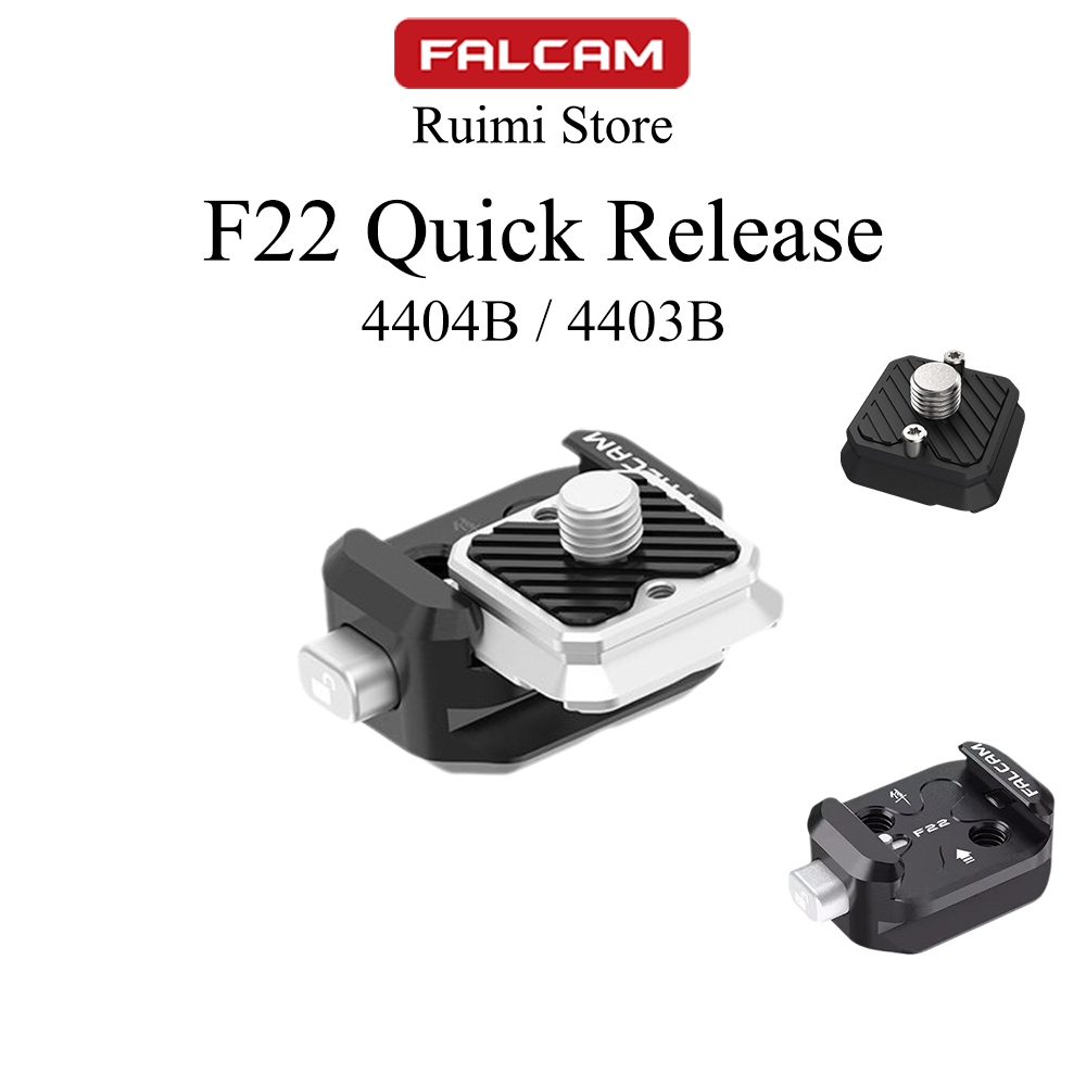 FALCAM F22 Quick Release Plate Clamp DSLR Gopro กล้อง ขาตั้งกล้อง อะแดปเตอร์ Mount Plate Board Quick Switch ชุด อุปกรณ์เสริม