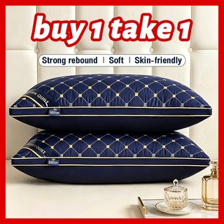BUY 1 TAKE 1 Authentic Hilton Pillow High Quality Pillow Fiber Pillow Hotel Five-star Original Pillow Soft Pillow