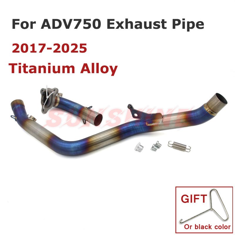 รถจักรยานยนต์ท่อไอเสียท่อด้านหน้า Slip บน Motocross ไทเทเนียมระบบเต็มรูปแบบ 38 มม.OE Muffler สําหรับ