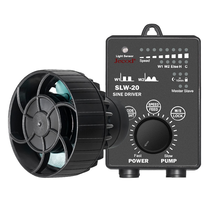 Jebao สมาร์ท Silent Wave Maker ปั๊ม SLW10-30 Series Marine Aquarium Flow Surf ปั๊มสําหรับถังปลา Aqua