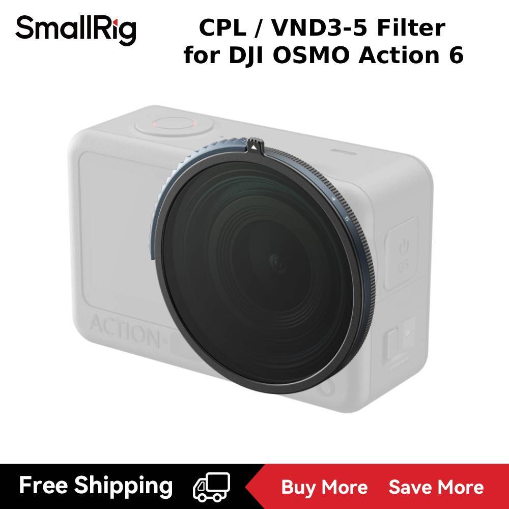 ตัวกรอง SmallRig CPL / VND3-5 สําหรับ DJI OSMO Action 6 #5894
