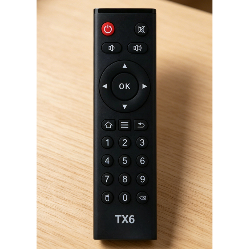 รีโมทคอนโทรลที่ทนทานสําหรับ Tanix TX Series TX6 TX5 MAX TX3 MAX Mini TX92 Allwinner H6