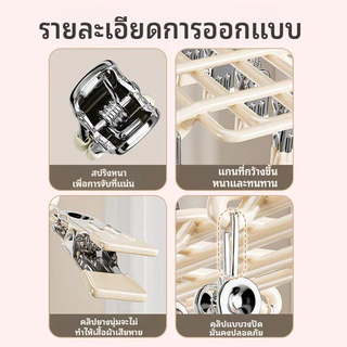 【เวอร์ชันอัปเกรด】ไม้หนีบผ้าสแตนเลส คลิปหนีบ 40 ชิ้นเคลือบซิลิโคน คลิปหนีบแข็งแรง ไม้แขวนเสื้อกันสนิม
