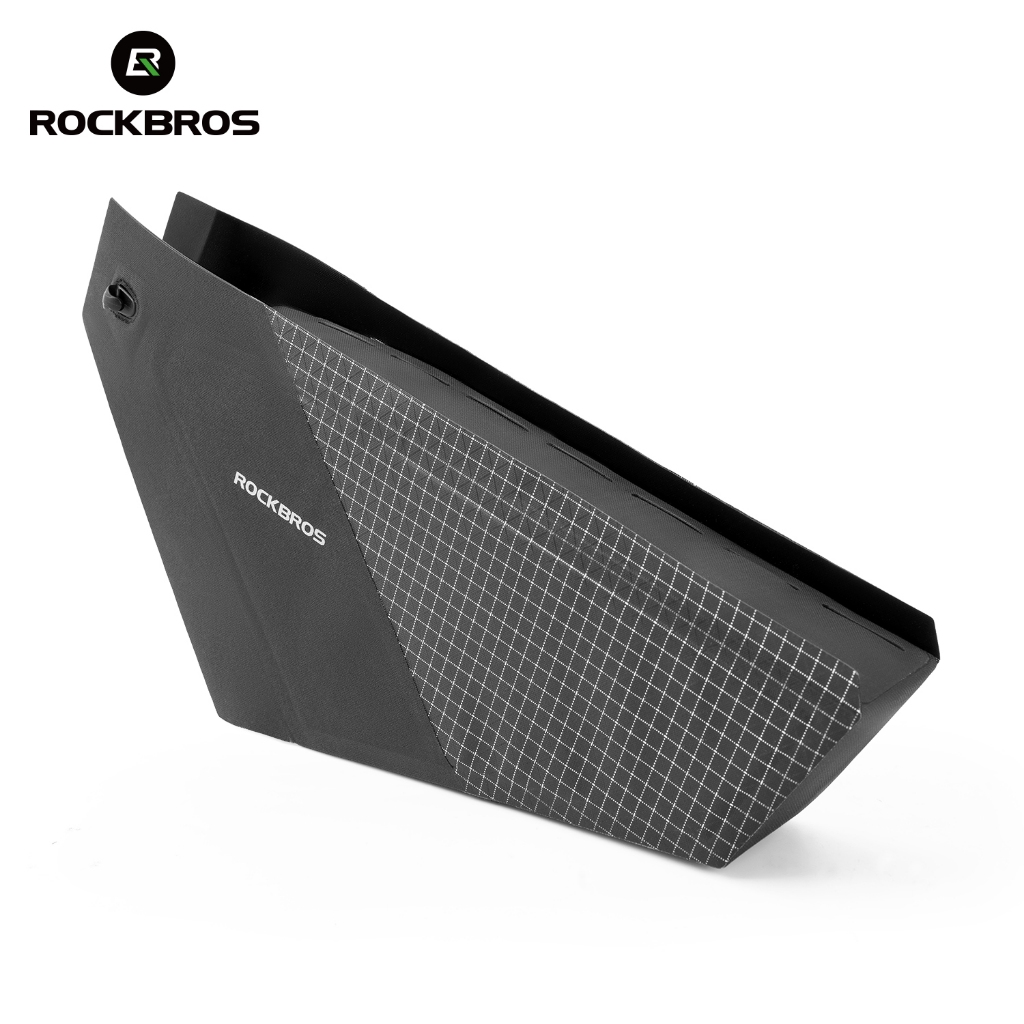 ROCKBROS กระเป๋าขี่จักรยาน 1.7ล ความจุจักรยานด้านบนหลอดกระเป๋ากันน้ําขี่จักรยานกรอบกระเป๋า