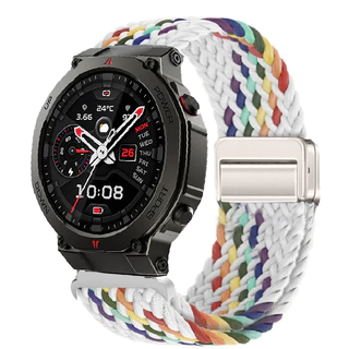 สําหรับ <Black Shark GS3/GS3 Ultra> สายรัด Magnetic Snap สายรัดไนลอนสายรัดยางยืด 22 มม. สายรัดข้อมือลําลอง