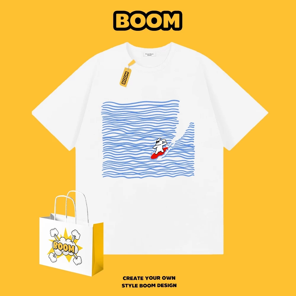 【Top เสื้อยืดแขนสั้น】 เสื้อยืดคอกลมสีพื้น ผ้าฝ้าย 100% ระบายอากาศดี ดีไซน์เก๋ เหมาะสำหรับเยาวชน