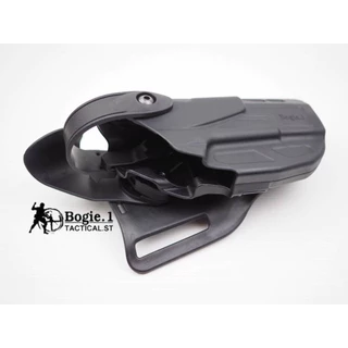 Bogie1 ซองโพลิเมอร์ ปิดศูนย์หลัง รุ่น Glock19 Level 3 สีดำ