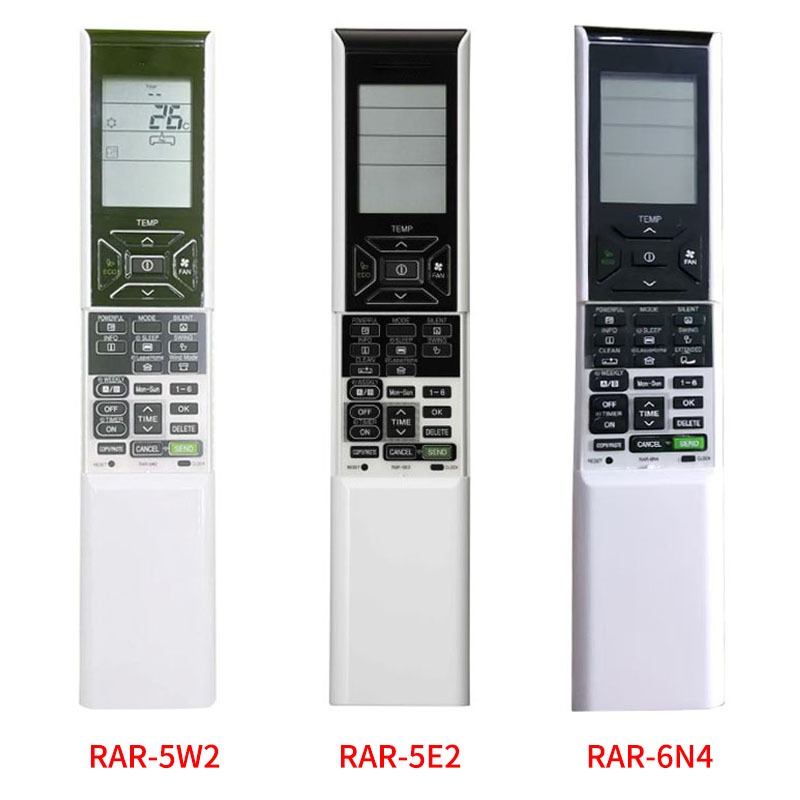 ยี่ห้อใหม่ RAR-5W2 / RAR-5E2 / RAR-6N4 รีโมทคอนโทรลเครื่องปรับอากาศสําหรับเครื่องปรับอากาศ HITACHI