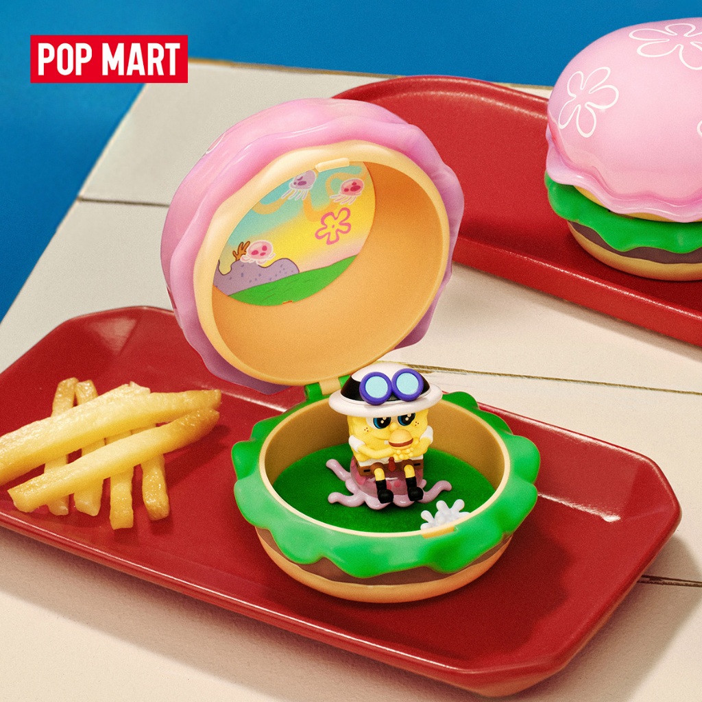 POP MART SpongeBob: Krabby Patty Bestsellers Series Figures