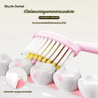 【จัดส่งภายใน 24 ชั่วโมง】แปรงสีฟันและไหมขัดฟัน เพื่อสุขภาพช่องปาก ดีไซน์สวย ใช้งานได้ทุกวัน ขนแปรงแน่นนุ่ม ทำความสะอาดได้อย่างมีประสิทธิภาพ บรรจุแยกชิ้น สะอาด ปลอดภัย พร้อมใช้งาน