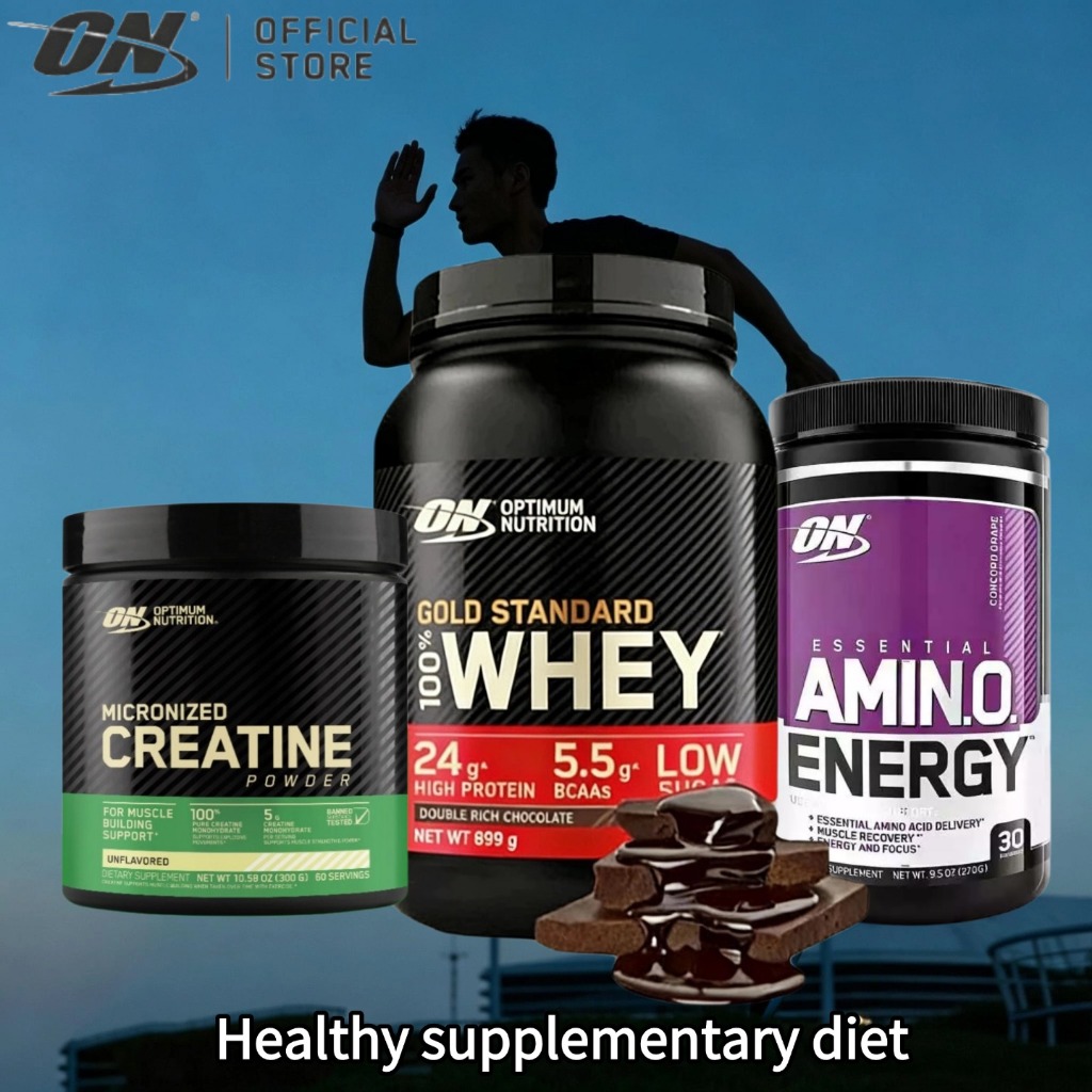 ON Gold Standard Whey 2lbs/5lbs Optimum Nutrition Whey Protein Powder, Lean Muscle & Solid Body