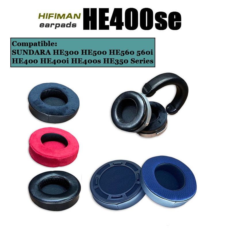 เปลี่ยน Earpad Earmuff สําหรับ HIFIMAN SUNDARA HE300 HE500 HE560 560iHE400 HE400i HE400s HE350 Serie
