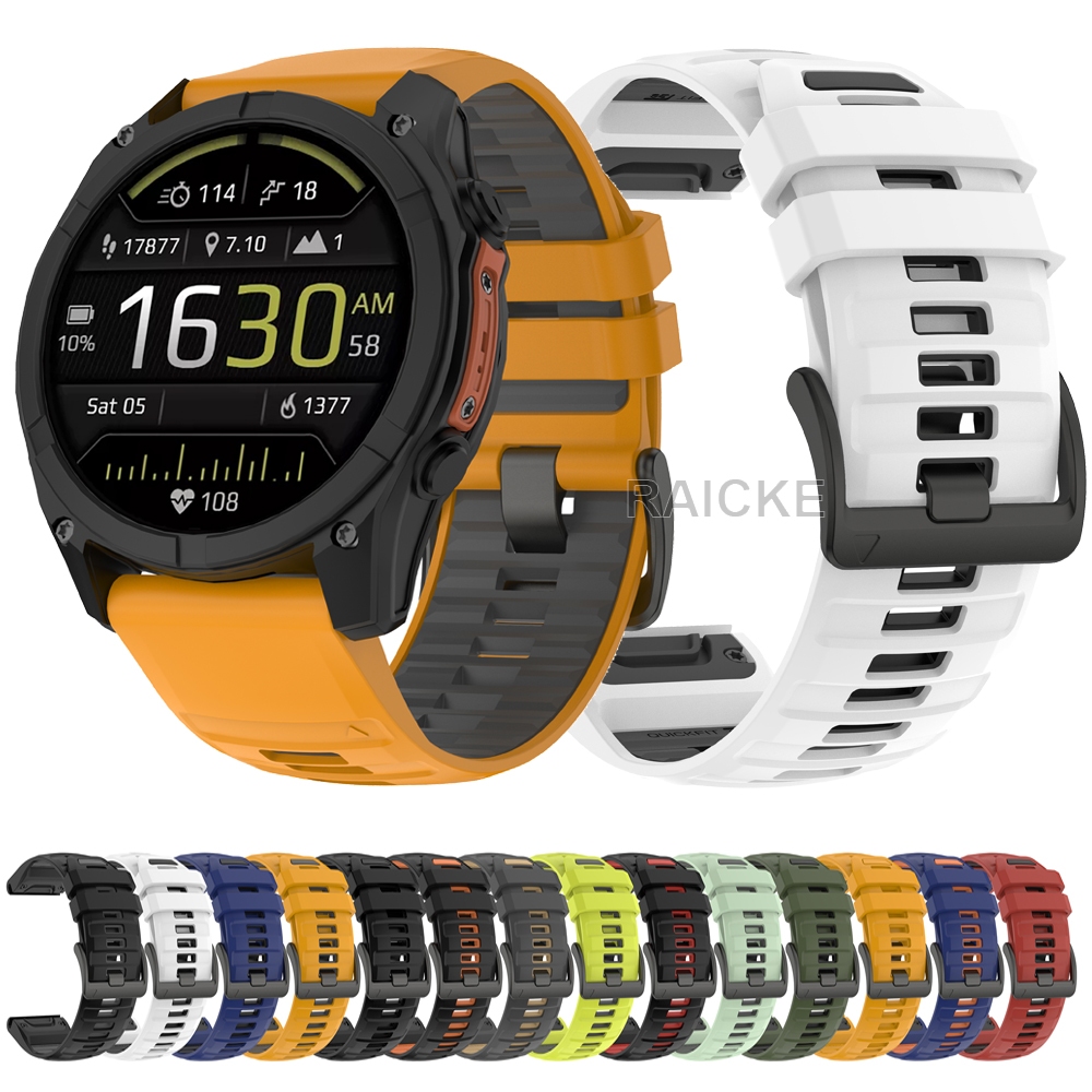 ทนทาน Quick Release สายคล้องคอกีฬาสําหรับ Garmin Fenix 9 8 51mm 47mm/ 7X pro / 6 / 5X Plus / Fenix3 hr / Forerunner 970 965 945 935