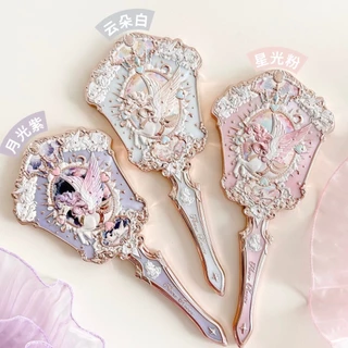 กระจกส่องมือ FLOWER KNOWS ✨ วินเทจ • แบบพกพา • ดีไซน์สวยหรู