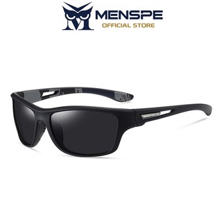 MENSPE แว่นกันแดดโพลาไรซ์ผู้ชายแว่นกันแดดแว่นตากีฬากลางแจ้ง UV400 แว่นกันแดดการมองเห็นสะอาดน้ําหนักเบา