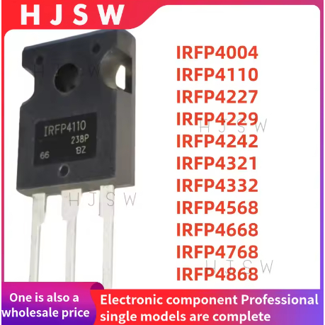5PCS 100% ใหม่ IRFP4004 IRFP4110 IRFP4227 IRFP4229 IRFP4242 IRFP4321 IRFP4332 IRFP4568 IRFP4668 IRFP
