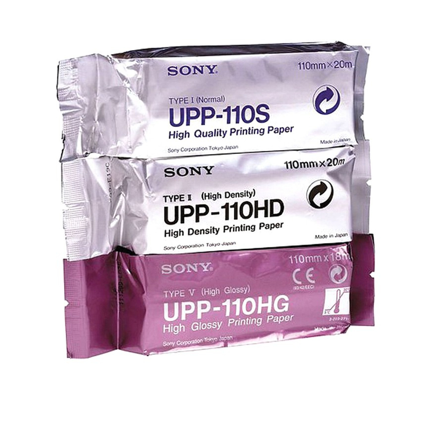 กระดาษอัลตร้าซานด์ (X1) ยี่ห้อ SONY Thermal paper for Ultrasound (UPP-110S,UPP-110HD,UPP-110HG)