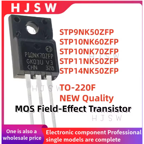 5PCS STP9NK50ZFP STP10NK60ZFP STP10NK70ZFP STP11NK50ZFP STP14NK50ZFP P9NK50ZFP P10NK60ZFP P10NK70ZFP
