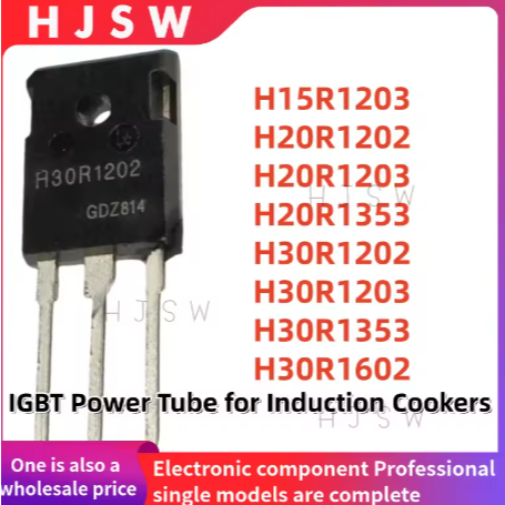 5PCS 100% ใหม่ H15R1203 H20R1202 H20R1203 H20R1353 H30R1202 H30R1203 H30R1353 H30R1602 TO247 IGBT หล