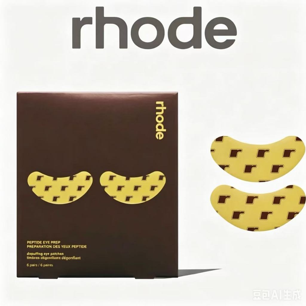 Rhode Peptide Eye Prep Eye Mask ออกแบบด้วย JUSTIN BIEBER