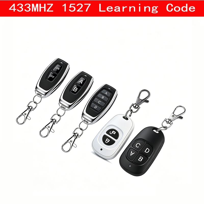 EV1527 433MHz ตัวรับสัญญาณ RF ไร้สาย, รีเลย์ระยะไกลสากลสําหรับ Gate & Doo