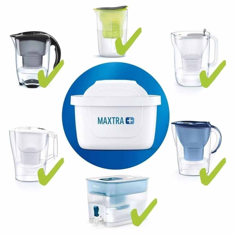 100% Original Brita MAXTRA+ Filter Brita maxa + เครื่องกรองน้ําโปร เครื่องกรองน้ํา 6 แพ็ค คลอรีนพอดีกาต้มน้ําทั้งหมด