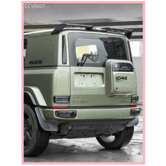 สปอยเลอร์หลัง CHERY V23-MC-R-2025ปีกหลังขนาดใหญ่ดัดแปลง V23 ปีกหลัง การติดตั้งแบบไม่ทําลาย สีดํา