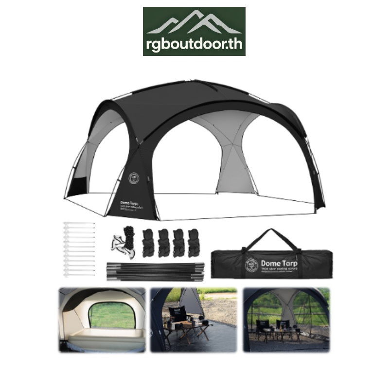 ลดราคา🔥 Dome Shelter PU3000MM กันน้ำบังแดด สนามหลังบ้าน แคมป์