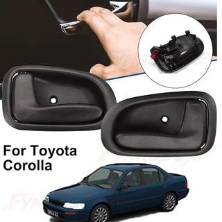 สําหรับ Toyota Corolla AE101 AE100 มือจับประตูด้านในด้านในด้านในที่จับ 69206-12120 / 69205-12120 (ซ้าย / ขวา)