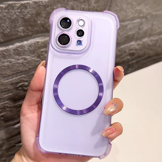 เคส Vivo V70 V60 V70 FE V60 Lite V40 V50 5G เคสสีลูกกวาด เคสแม่เหล็กกันกระแทก พร้อมที่ป้องกันเลนส์กล้อง ผิวด้านแบบสาก นุ่ม หนา มีถุงลมนิรภัย โทรศัพท์เรียบง่าย