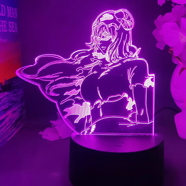 USB LED Nelliel Tu Odelschwanck Nightlight Xmas ของขวัญสําหรับแฟนอะนิเมะแสงอวกาศ
