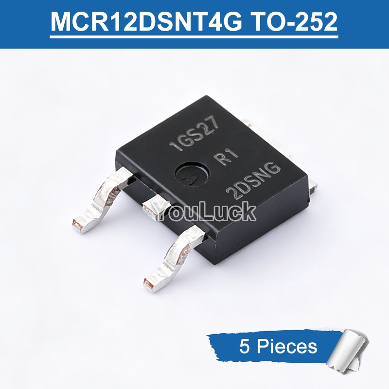 5 ชิ้น R1 2DSNG TO-252 MCR12DSNT4G 12A/800V Thristor ใหม่เดิม