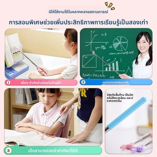 หดนิ้วอ่านติดเด็กอ่านนิ้วติดจุดแส้ครูทุ่มเทห้องเรียนการเรียนการสอนนิ้วอ่าน