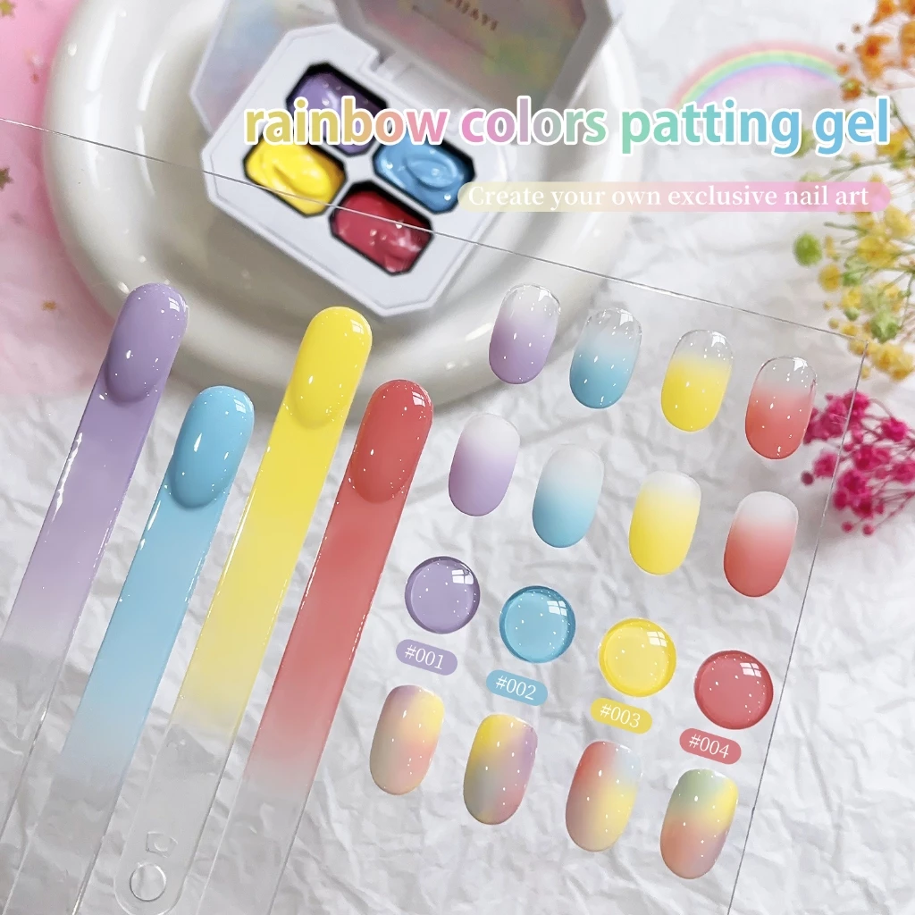 XEIJAYI Rainbow Gel Nail Polish บลัชออนไล่โทนสี thumbnail 4