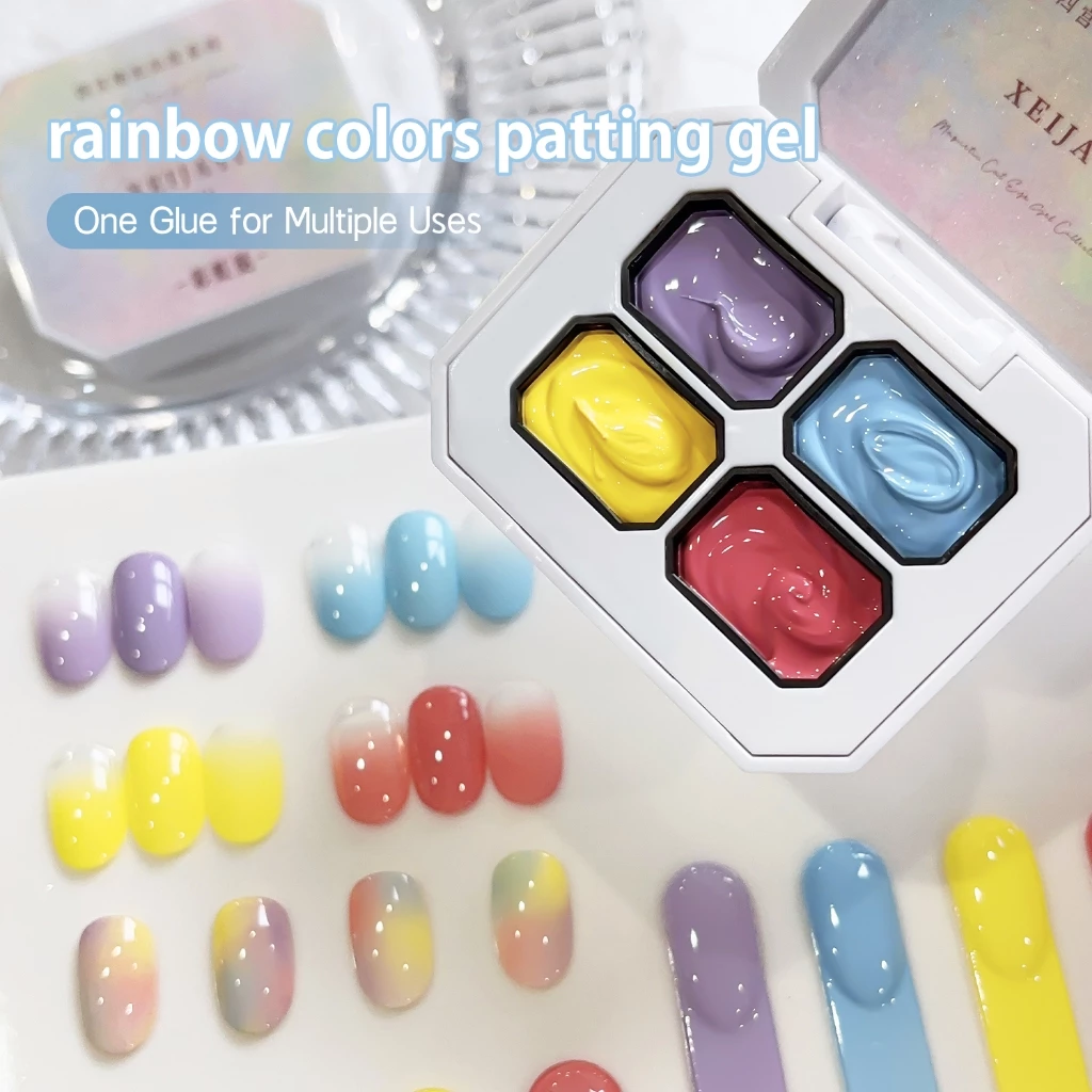 XEIJAYI Rainbow Gel Nail Polish บลัชออนไล่โทนสี thumbnail 3