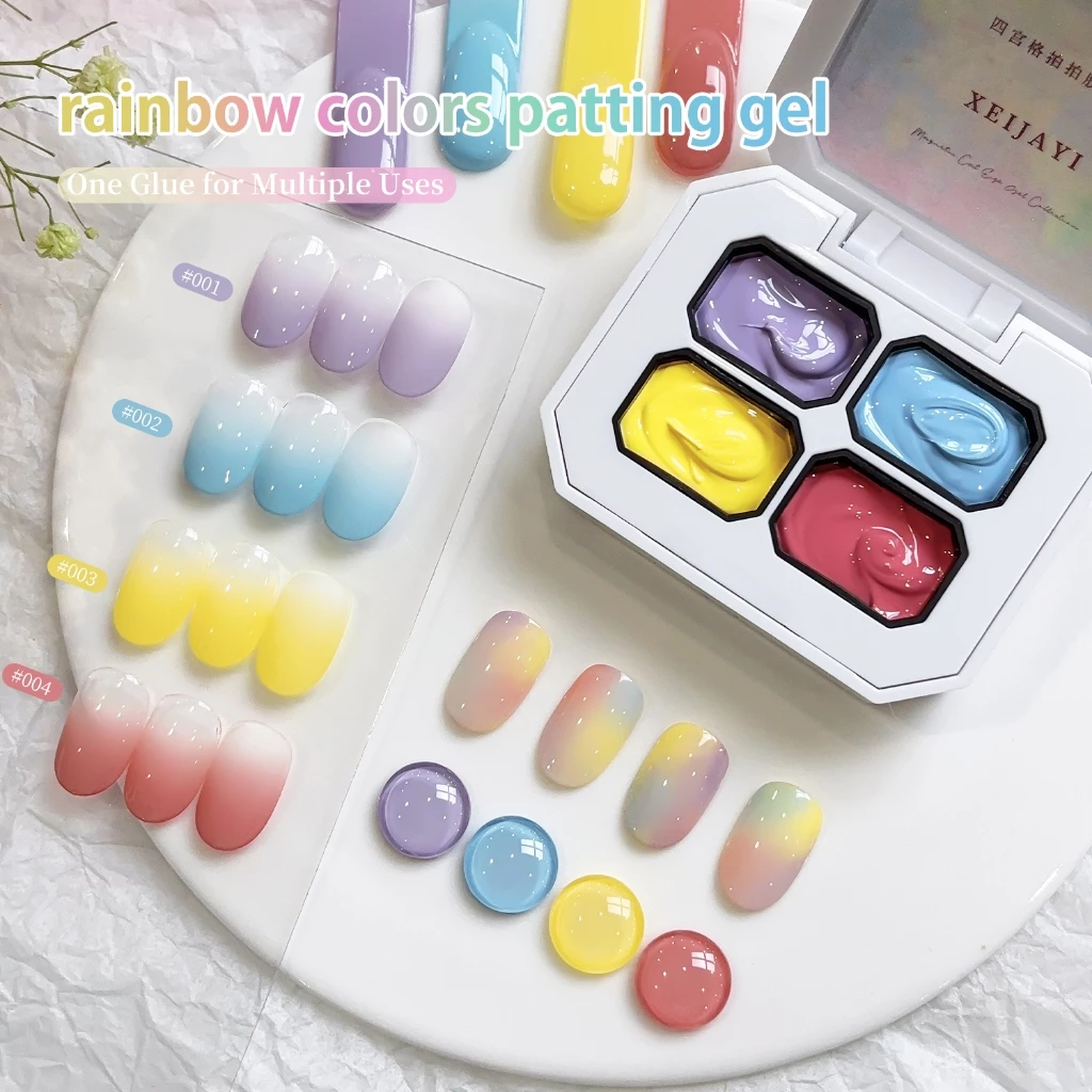 XEIJAYI Rainbow Gel Nail Polish บลัชออนไล่โทนสี thumbnail 7