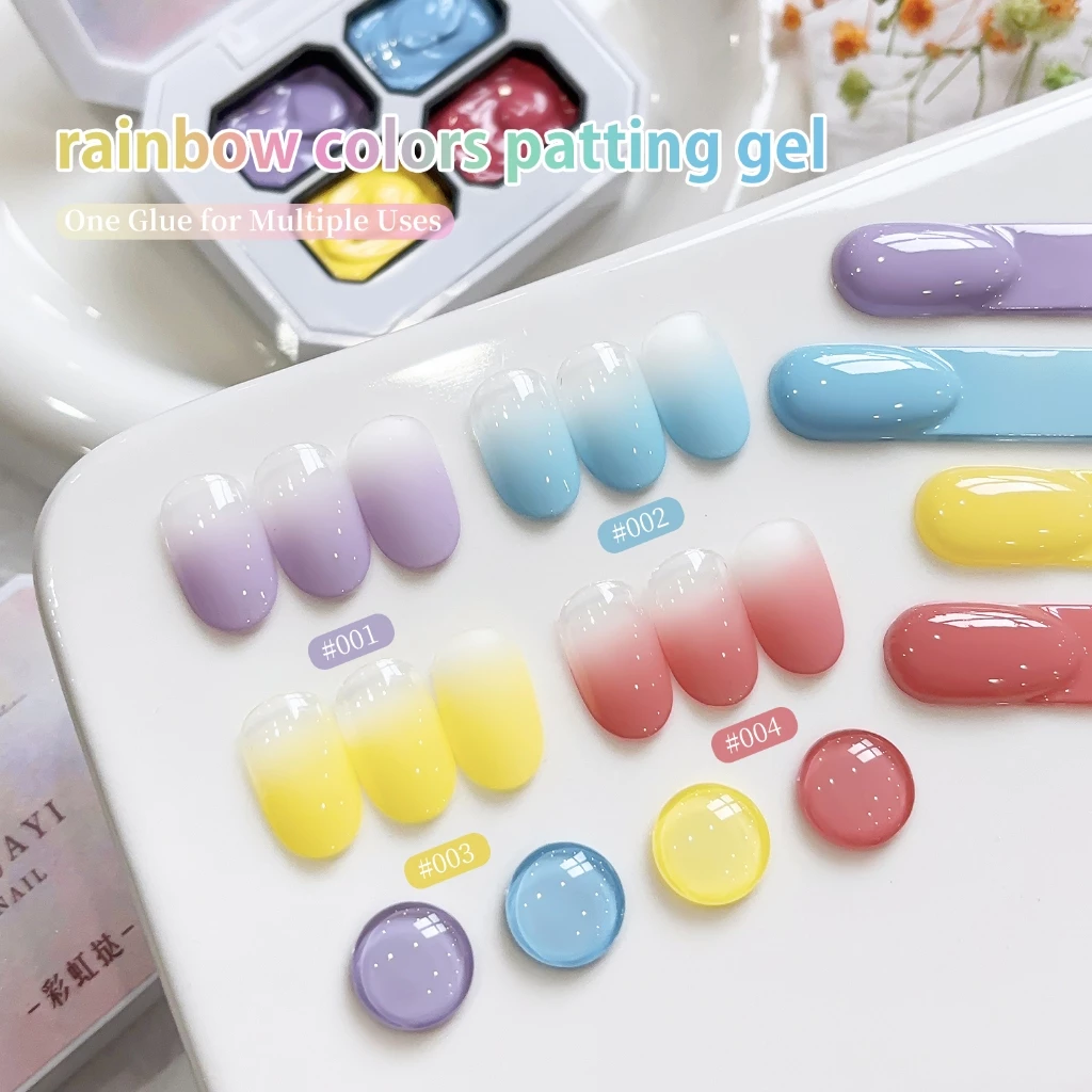 XEIJAYI Rainbow Gel Nail Polish บลัชออนไล่โทนสี thumbnail 6