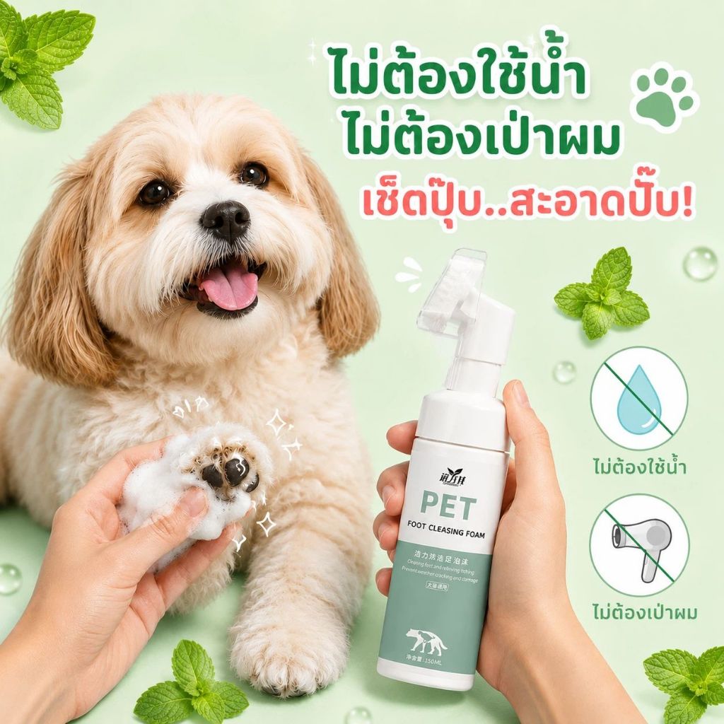 สัตว์เลี้ยงซักแห้งสุนัขแมวสัตว์เลี้ยงผงต่อต้านเห็บหมัด แชมพูแมว แชมพูสุนัขสำหรับสุนัข